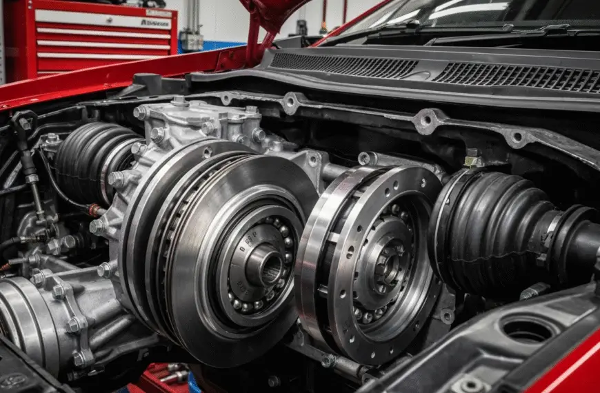 Sprzęgło wiskotyczne – jak działa, objawy awarii, naprawa